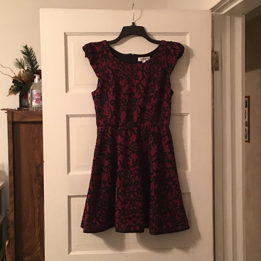 Maroon dress
